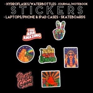🔴 SALE! 🔴 STICKERS | Hippie Chic Bundle
